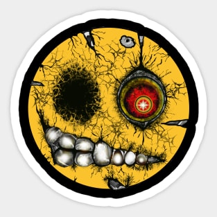 Cyber face Sticker